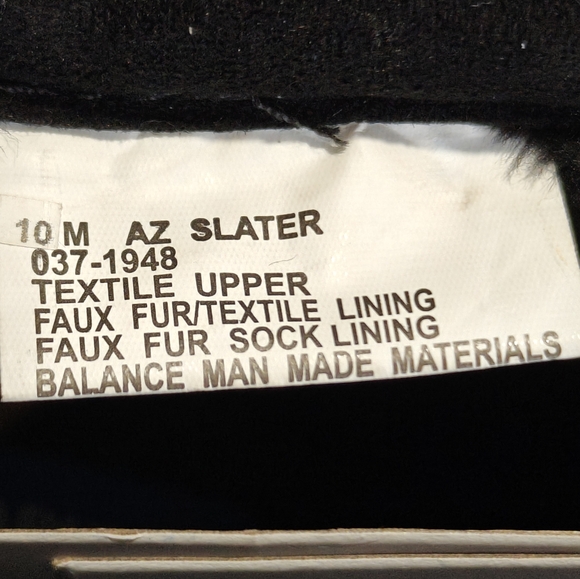 Women’s Slater Flat Heel Winter Boots Arizona Jean Co Black New - Picture 8 of 10